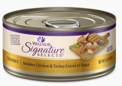 《試食優惠》Wellness Signature Selects 肉絲系列 貓主食罐 (150g) 5.3oz (8款味道 每味一罐)《如其中一種味道缺貨，會用其他味道代替》