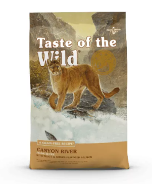 Taste of the Wild 無穀物 鱒魚+煙燻三文魚配方 全貓糧 2kg (啡) x3包優惠