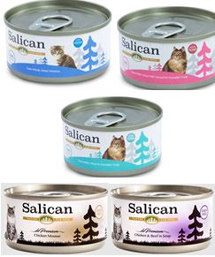 《試食優惠》Salican 挪威森林 (慕斯)(南瓜湯) 貓罐頭 85g (5款味道 每味一罐)《如其中一種味道缺貨，會用其他味道代替》