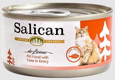 《試食優惠》Salican 挪威森林 (肉汁) 貓罐頭 85g (5款味道 每味一罐)《如其中一種味道缺貨，會用其他味道代替》