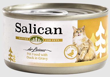 《試食優惠》Salican 挪威森林 (肉汁) 貓罐頭 85g (5款味道 每味一罐)《如其中一種味道缺貨，會用其他味道代替》