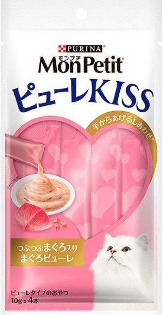 《試食優惠》Mon petit puree kiss～Mon Petit Natural Kiss 吱吱醬 10g X 2支 （5款味道）《如其中一種味道缺貨，會用其他味道代替》