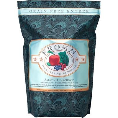 Fromm 福摩 无谷物全貓粮系列 Salmon Tunachovy 全鱼蔬菜配方乾貓粮 10lb x 2包