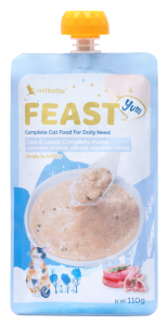 Astkatta Feast 吞拿魚羊肉 Tuna & Lamb Complete Puree (P00165)鮮肉盛宴營養主食包 110g