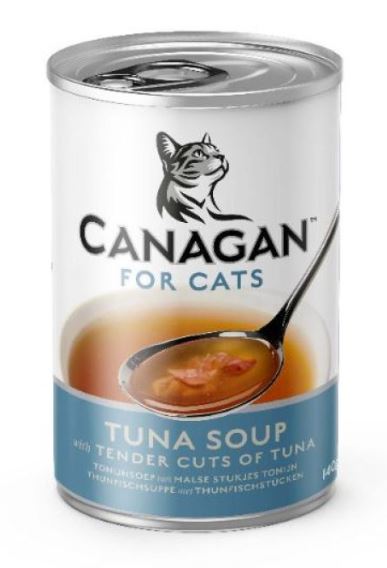 Canagan 原之选 貓咪营养补水吞拿鱼汤罐 140g
