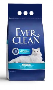 ＜凡購買滿$500~可以$65換購＞Ever Clean 貓砂 高效活性炭粗粒配方 無香味 (白帶) / 特強方香多貓用配方 (紅色) 4.2kg 一包 (每張訂單限換購3包)