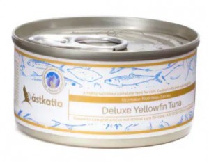 <新產品> Astkatta 純黃鰭吞拿魚肉絲主食罐 Deluxe Yellowfin Tuna 80g x 24罐 原箱優惠 (P00196)