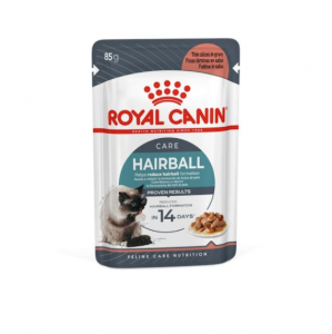 Royal Canin 法國皇家 精煮肉汁 (Gravy) 除毛球加護配方 (Hairball) 貓濕包 85克 X12包