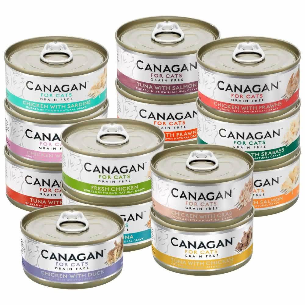 Canagan 原之選 雜錦口味 貓罐頭 75g X 96罐