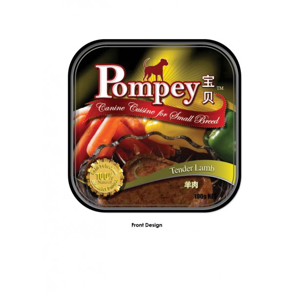 Pompey 宝贝 金牌纯天然狗粮 小羊肉  配方