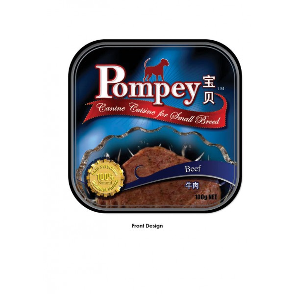 Pompey 宝贝金牌纯天然狗粮 牛肉 配方