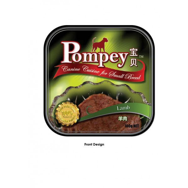 Pompey 宝贝金牌纯天然狗粮 羊肉  配方