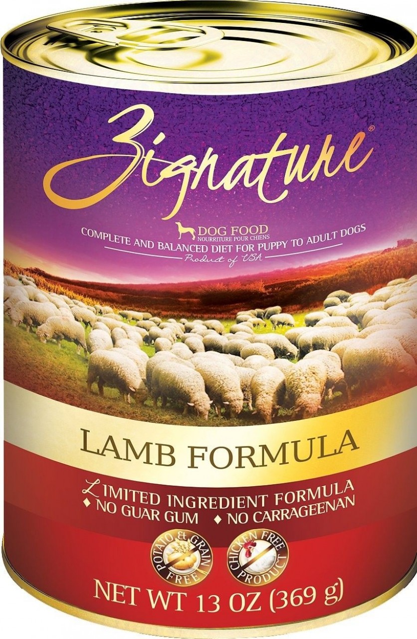 Zignature 超越 羊肉配方狗罐頭 13oz