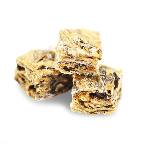Fish4Dogs 營養潔齒點心 - 魚皮方塊 (中粒) Sea Jerky Fish Squares FF 115g