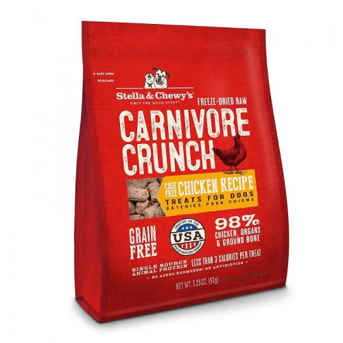 Stella & Chewy's 小食 Carnivore Crunch - 雞肉配方 3.25oz