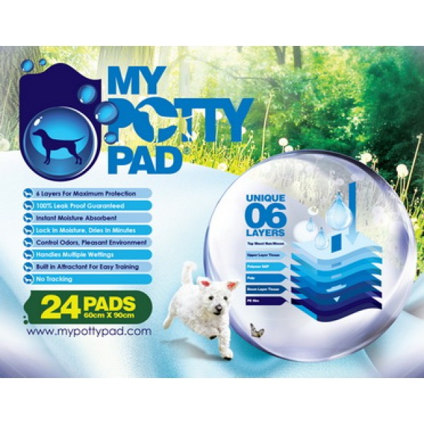 My Potty Pad 殿堂吸宠物尿墊 60x90 CM 24片