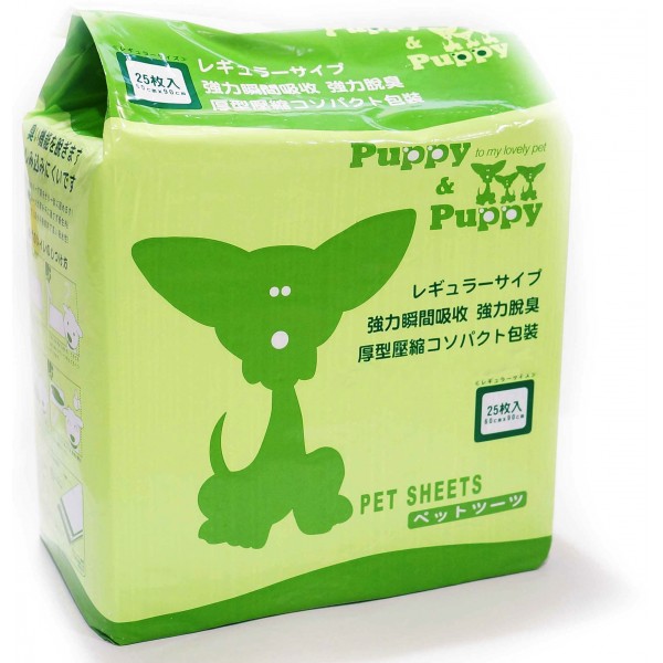Puppy & Puppy 寵物尿墊 (60x90cm) 25片（三呎）