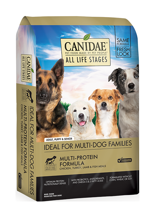 Canidae 全犬期全面護理配方 狗乾糧 原味配方 (Multi-Protein Formula) 40磅