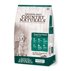Country Naturals 無穀物 白鮭魚+雞肉 低糖配方 狗糧 4磅 (白底深綠)