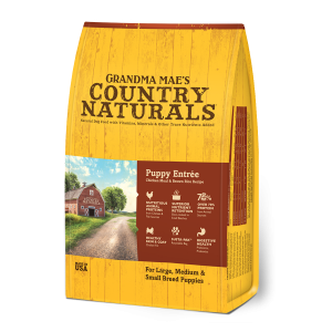 Country Naturals 燕麥系列 雞肉幼犬營養配方 狗糧 Puppy Formula 4磅 (黃)