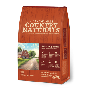 Country Naturals 燕麥系列 鯡魚雞肉成犬腸道保護配方 狗糧 Adult Sensitive Stomach Formula 12磅 (啡)