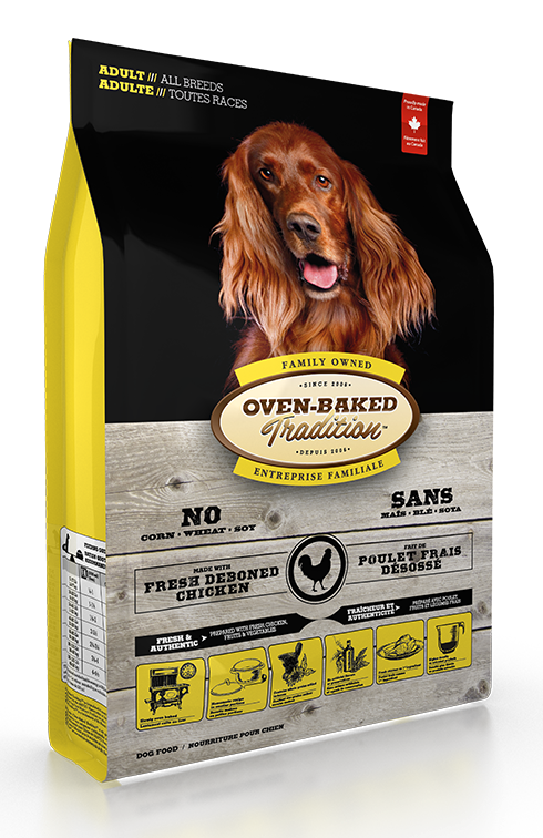 Oven Baked北美去骨走地鸡配方成犬粮12.5磅 (大粒)