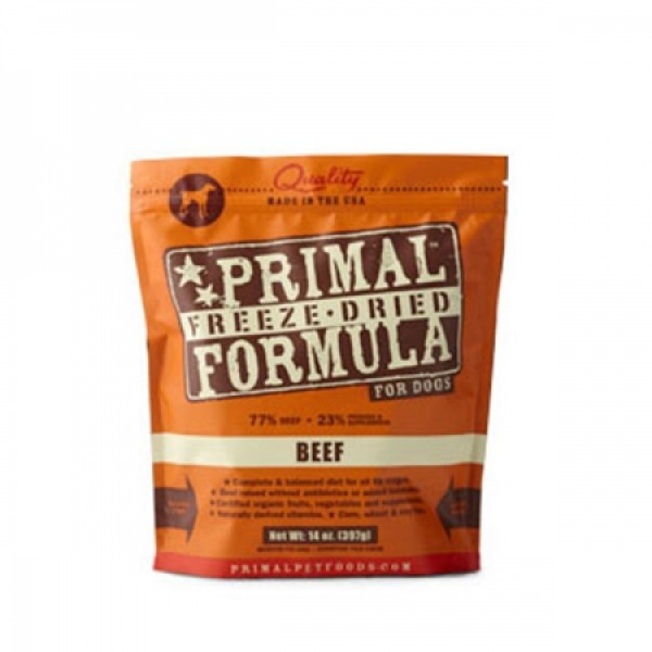 Primal 脫水狗粮 – 牛配方 14oz