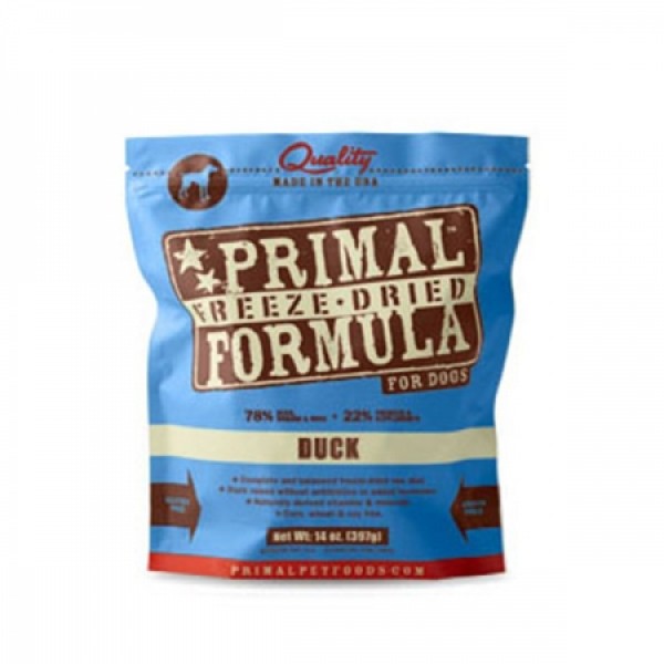 Primal 脫水狗粮 – 鸭配方 14oz