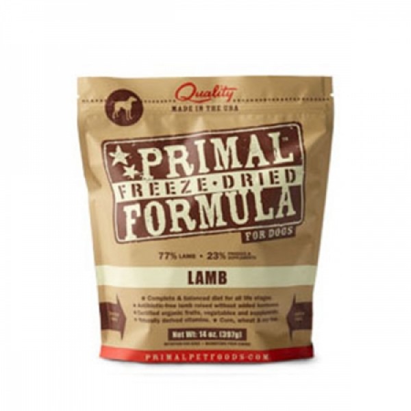 Primal 脫水狗粮- 羊配方 14oz