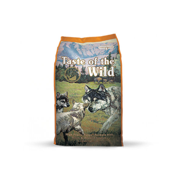 Taste of the Wild 無穀物烤鹿肉 ＋ 烤野牛幼粒配方 全犬糧 High Prairie Puppy Recipe 28lb