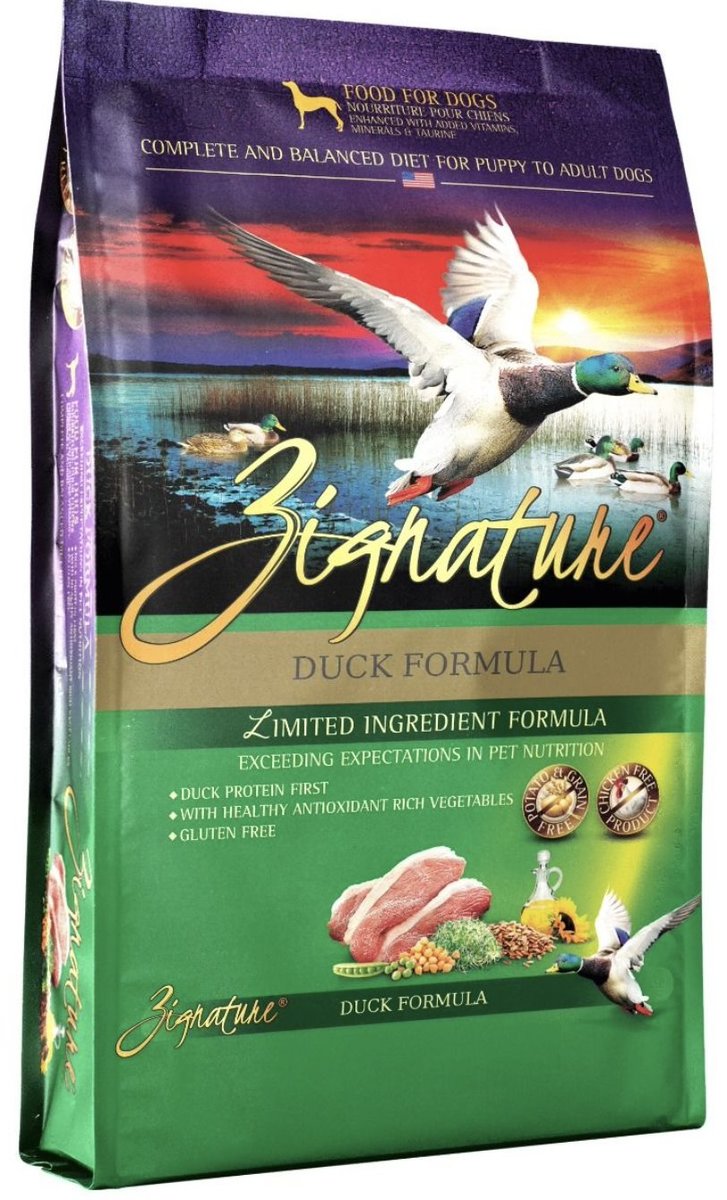 Zignature 超越 無穀物鴨肉配方 狗糧 25磅