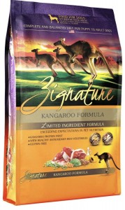 Zignature 超越 無穀物袋鼠肉配方 狗糧  25磅