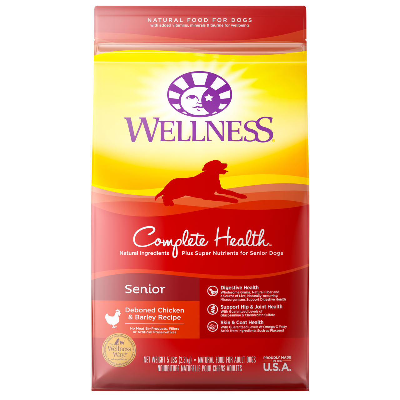 Wellness Complete Health 低卡路里老犬護養配方 狗乾糧 (89145) 5磅