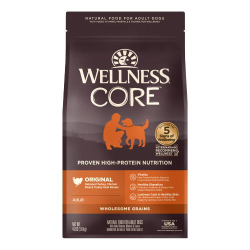 Wellness CORE Original 无谷物 鸡肉配方 狗粮 12磅 (88402)
