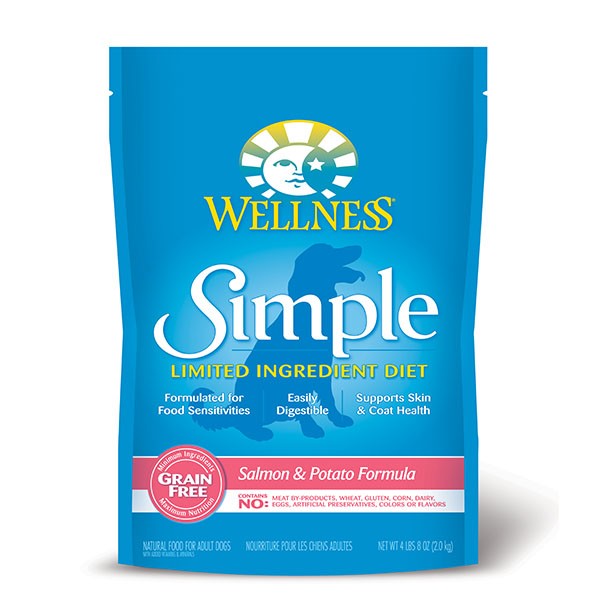 Wellness SIMPLE 防敏三文魚薯仔配方 (單一蛋白質配方) 狗乾糧 (89308) 24磅
