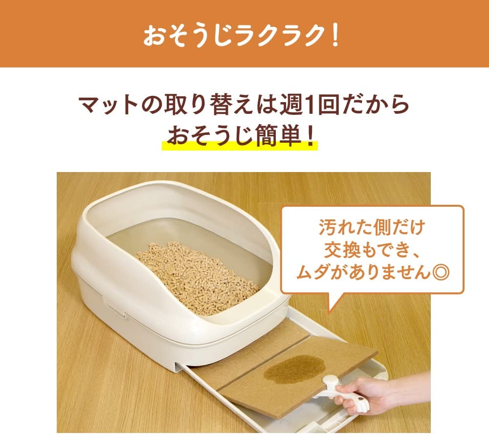 Kao 日本花王 雙層貓砂盆専用 松木尿墊 6件裝
