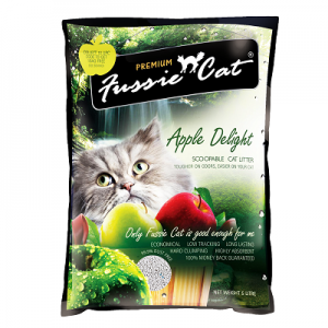 Fussie Cat 蘋果味礦物砂 10L