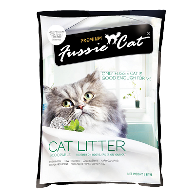 Fussie Cat 原味礦物砂 10L