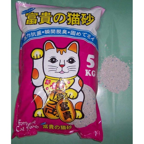 富貴貓砂 - 薄荷香抗菌碎砂 (A-1) 5kg x4包優惠
