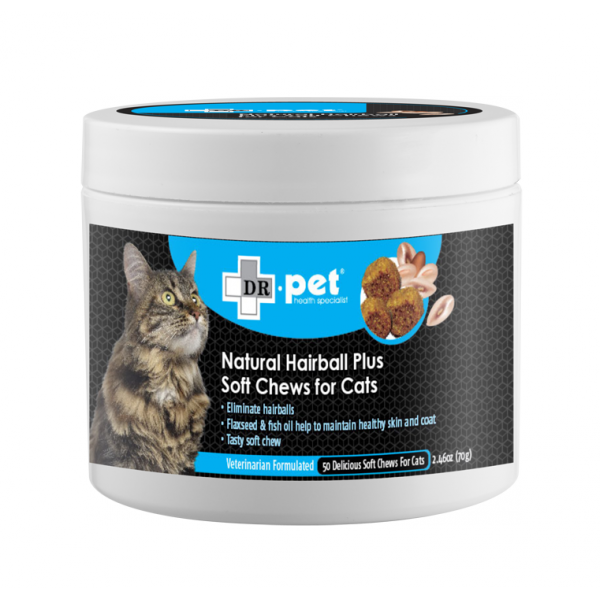 DR.pet 去毛球天然肉粒 50粒裝