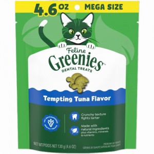 Greenies 貓貓潔齒餅 吞拿魚味 4.6oz (新舊包裝隨機送出)