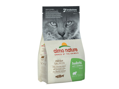 Almo Nature Anti-Hairball 三文魚去毛球配方成貓糧 2kg (672)