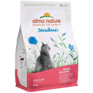 Almo Nature Sterilised 三文魚&米飯 絕育配方成貓糧  (671) 2kg