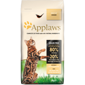 Applaws 雞肉配方 成貓乾糧 Adult Cat Chicken 2kg (4022)