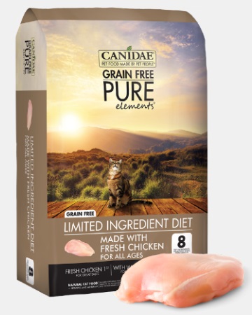 Canidae 卡比 - PURE Elements 無穀物 雞肉全貓配方 貓糧 10磅