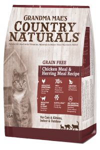 Country Naturals 無穀物 雞肉鯡魚防敏配方 全貓糧 6磅 (啡袋)