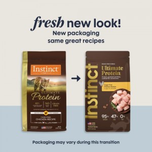 Nature's Variety Instinct 本能 無穀物 頂級蛋白質貓糧 - 雞肉配方 4磅