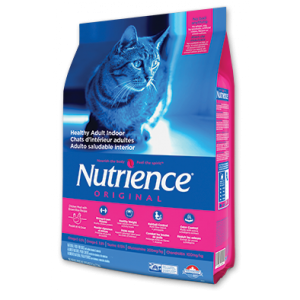 Nutrience 紐翠斯 Original 經典系列室內成貓糧 (去毛球及除臭配方) 2.5kg (5.5lb) x 2包優惠