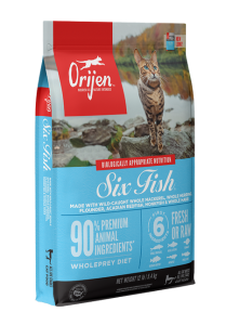 Orijen 渴望 無穀物 (6fish) 6種魚 貓糧 5.4kg