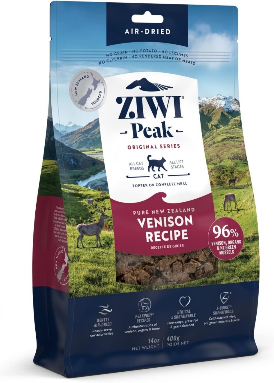 ZiwiPeak 巅峰 无谷物 鹿肉配方 风乾脫水貓粮 400g